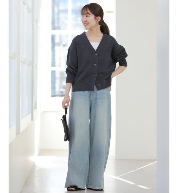 JOURNAL STANDARD relume「リネンコットンVカーディガン」|カーディガン|