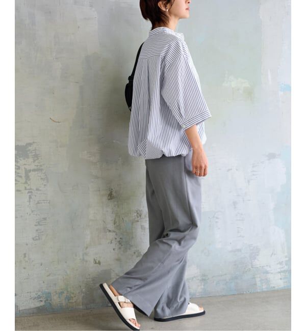 JOURNAL STANDARD relume「《追加 / 新色》ストライプバンドカラードロストシャツ」|シャツ・ブラウス|
