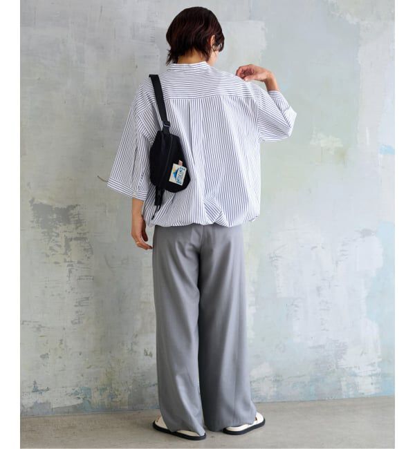 JOURNAL STANDARD relume「《追加 / 新色》ストライプバンドカラードロストシャツ」|シャツ・ブラウス|