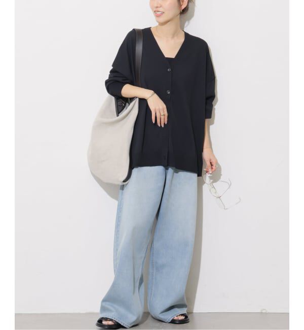 JOURNAL STANDARD relume「【MULTI FUNC+】UVカット / 接触冷感 / ドライタッチVネックカーディガン」|カーディガン|