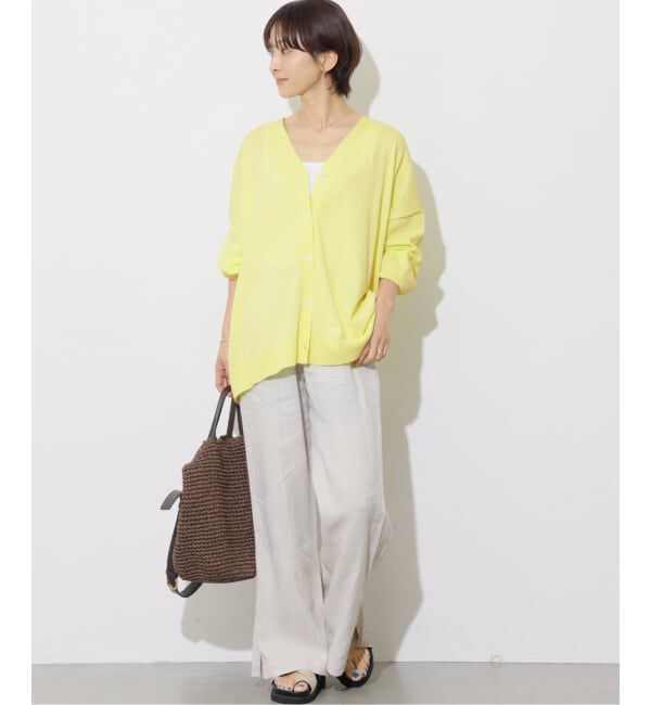 JOURNAL STANDARD relume「【MULTI FUNC+】UVカット / 接触冷感 / ドライタッチVネックカーディガン」|カーディガン|