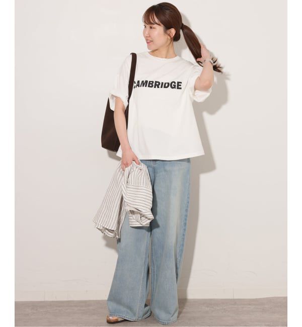 JOURNAL STANDARD relume「CAMBRIDGEロゴTシャツ」|Tシャツ・カットソー|