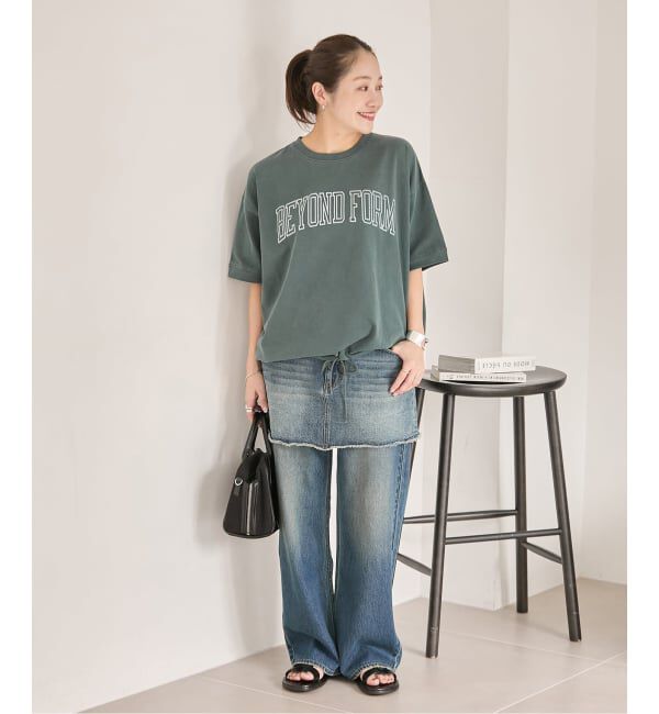 JOURNAL STANDARD「ピグメントテンジクドロストTEE」|Tシャツ・カットソー|