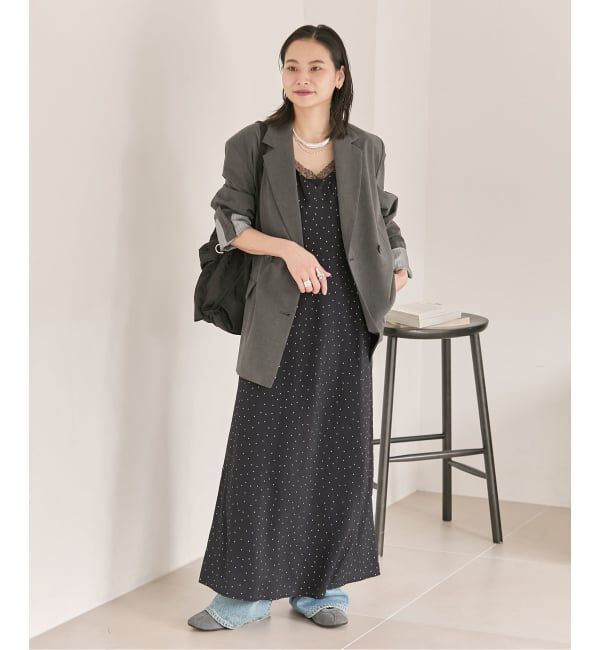 JOURNAL STANDARD「ドットプリントキャミワンピース」|ワンピース|