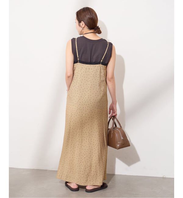 JOURNAL STANDARD「ドットプリントキャミワンピース」|ワンピース|