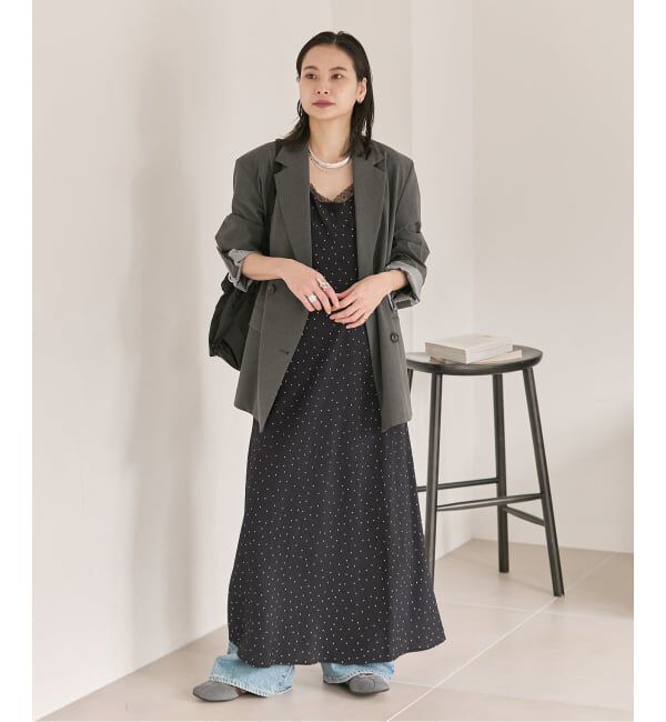 JOURNAL STANDARD「ドットプリントキャミワンピース」|ワンピース|