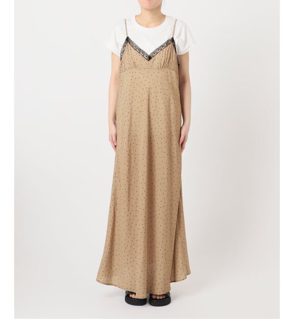 JOURNAL STANDARD「ドットプリントキャミワンピース」|ワンピース|
