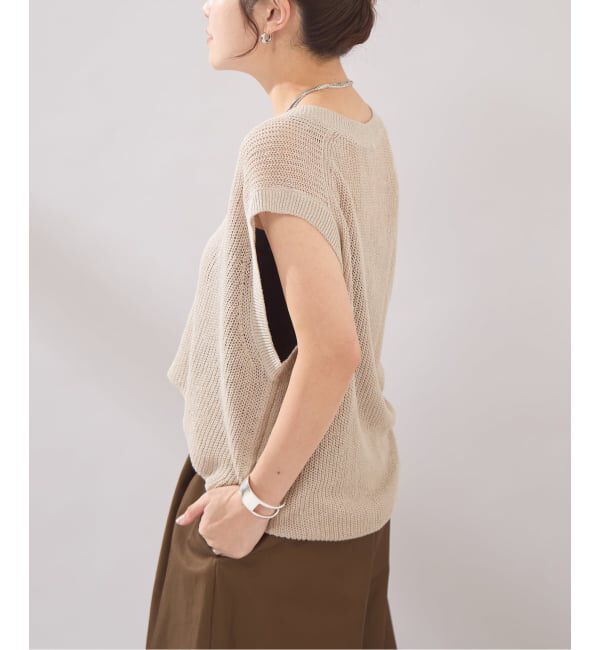 JOURNAL STANDARD「【osedit】WASHABLELINEN Vベスト」|ベスト・ジレ|