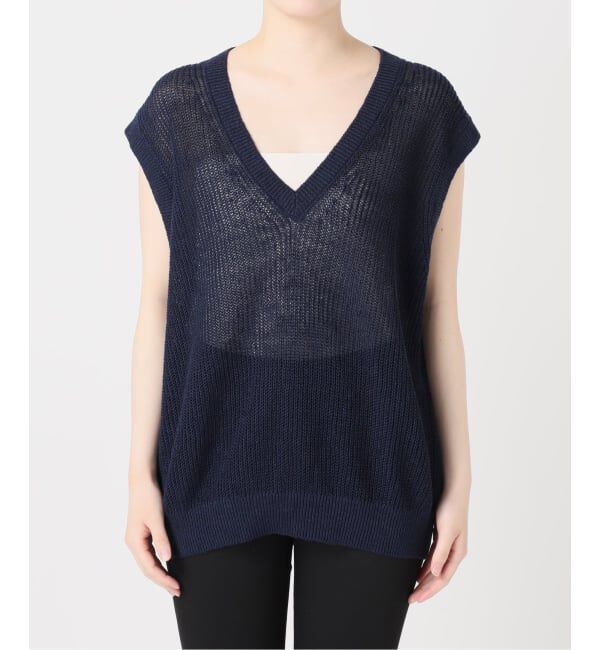 JOURNAL STANDARD「【osedit】WASHABLELINEN Vベスト」|ベスト・ジレ|