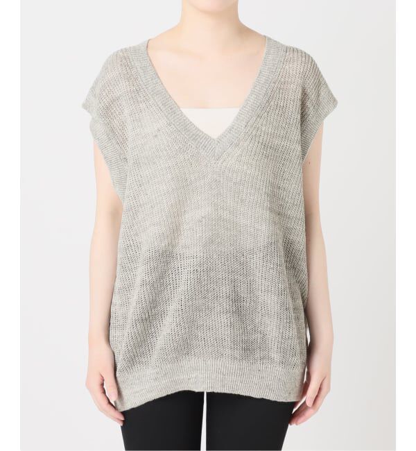 JOURNAL STANDARD「【osedit】WASHABLELINEN Vベスト」|ベスト・ジレ|