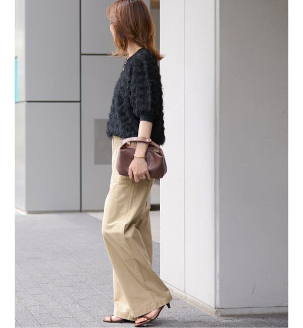 JOURNAL STANDARD relume「《追加 / 新色》フリンジハーフスリーブプルオーバー」|ニット・セーター|