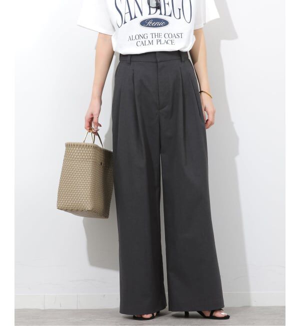 JOURNAL STANDARD relume「リネンミックス2タックパンツ」|その他|