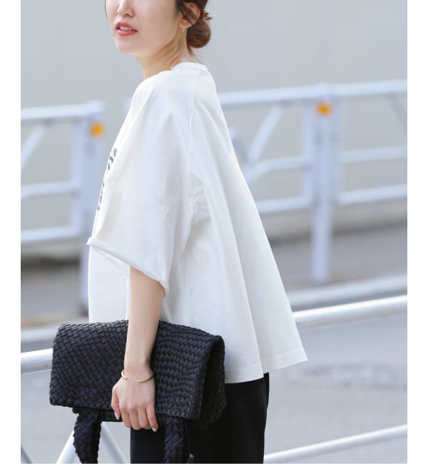 JOURNAL STANDARD relume「《追加予約》カットオフワイドロゴTee」|Tシャツ・カットソー|