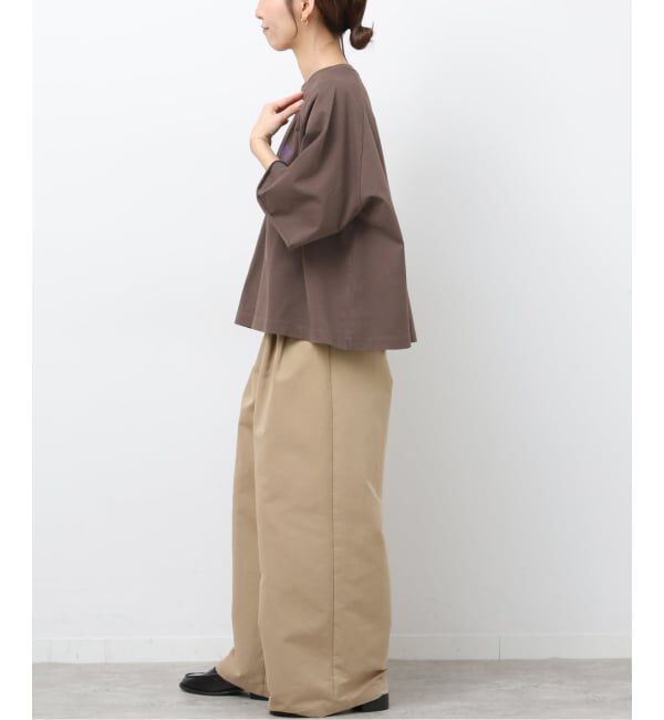 JOURNAL STANDARD relume「《追加予約》カットオフワイドロゴTee」|Tシャツ・カットソー|