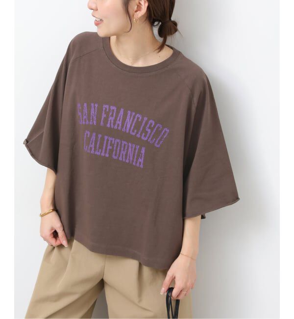 JOURNAL STANDARD relume「《追加予約》カットオフワイドロゴTee」|Tシャツ・カットソー|