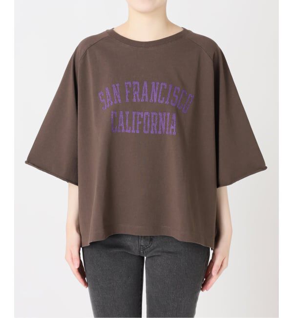 JOURNAL STANDARD relume「《追加予約》カットオフワイドロゴTee」|Tシャツ・カットソー|