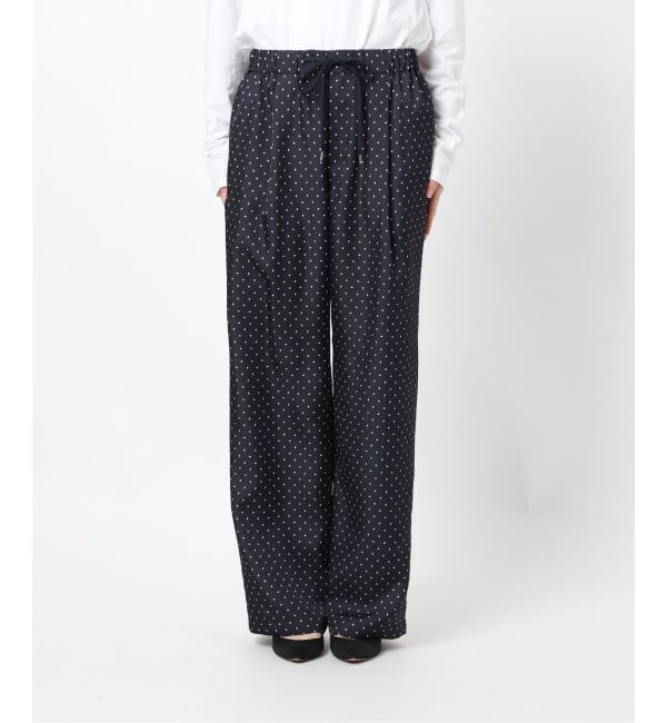 Spick and Span「ドットツイルイージーパンツ」|その他|