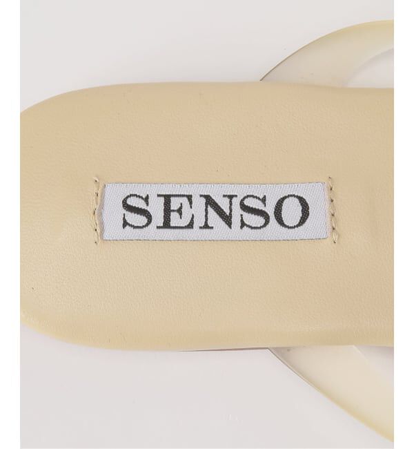 FRAMeWORK「SENSO クリアトング フラット」|サンダル|