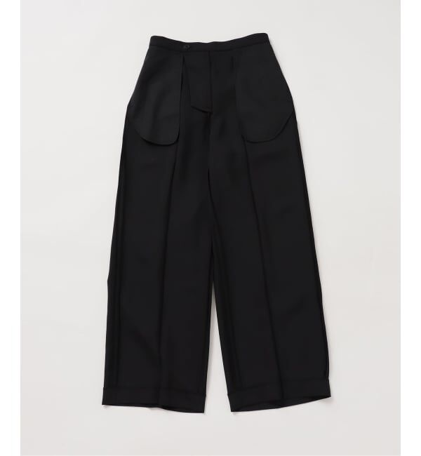 U by SPICK&SPAN「《予約》ツイルイージーパンツ」|スラックス|
