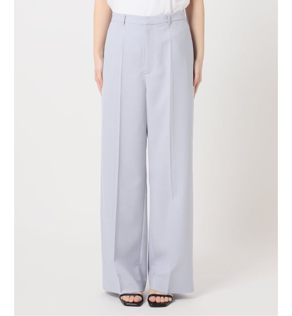 U by SPICK&SPAN「《予約》ツイルイージーパンツ」|スラックス|