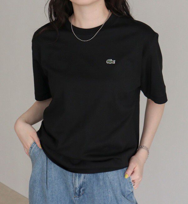 fredy emue「【LACOSTE/ラコステ】ワンポイントソフトタッチTシャツ」|Tシャツ・カットソー|