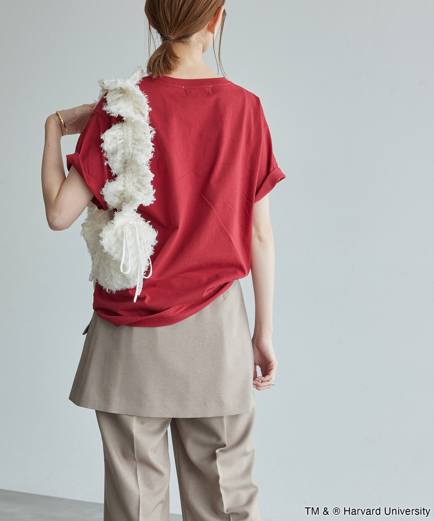 Rope&rsquo;Picnic「YALE&HARVARD/プリントTシャツ」|Tシャツ・カットソー|