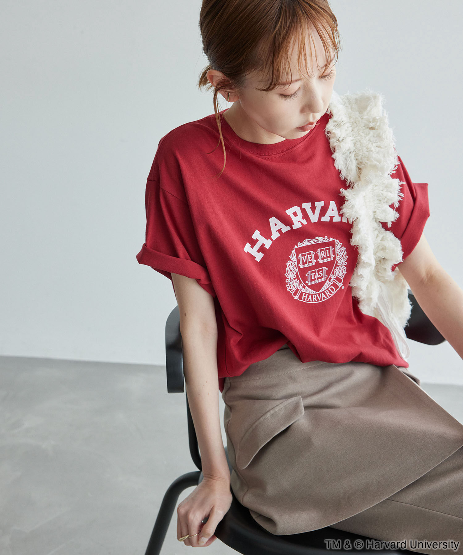 Rope&rsquo;Picnic「YALE&HARVARD/プリントTシャツ」|Tシャツ・カットソー|