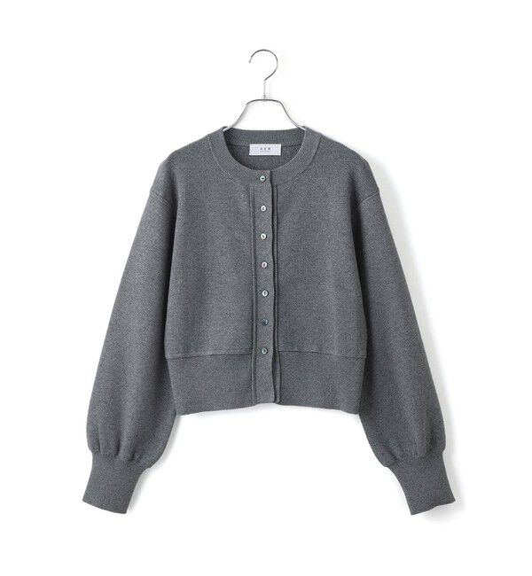 ADAM ET ROPE'「【WEB限定】ラメニットコンパクトカーディガン」|カーディガン|