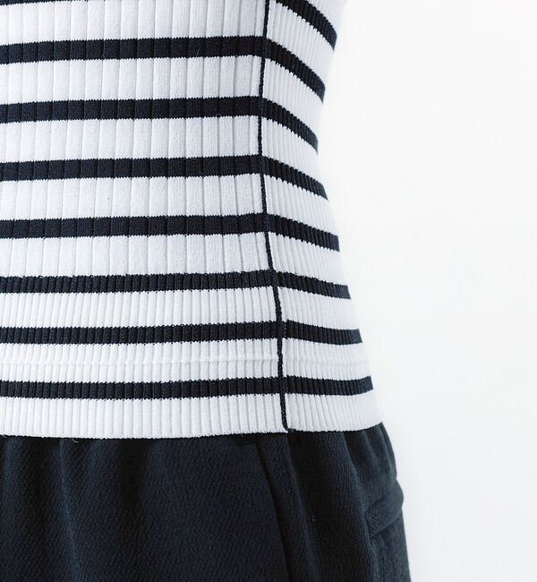 The Store by C' 「【MARIA McMANUS】クロップド リブ クループルオーバー」|Tシャツ・カットソー|