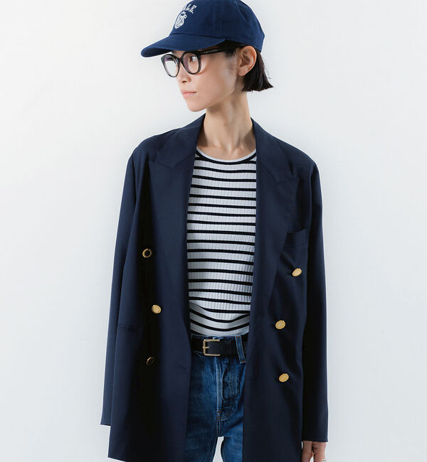 The Store by C' 「【MARIA McMANUS】クロップド リブ クループルオーバー」|Tシャツ・カットソー|