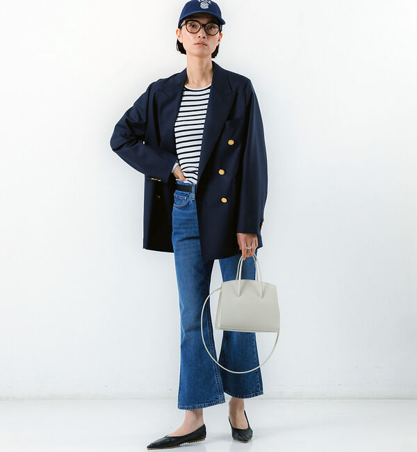The Store by C' 「【MARIA McMANUS】クロップド リブ クループルオーバー」|Tシャツ・カットソー|