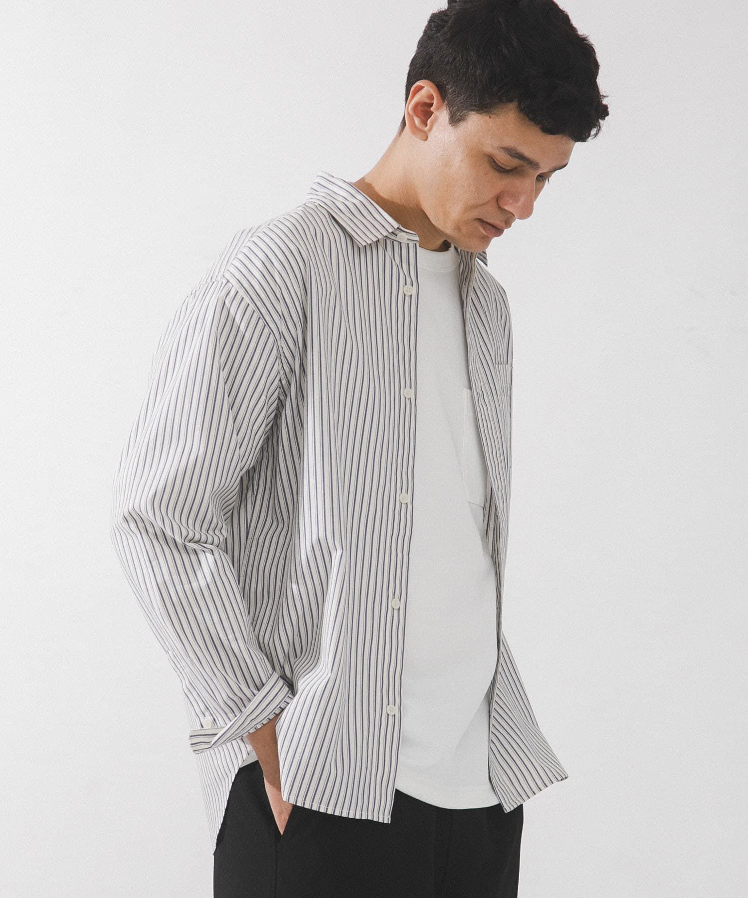Sonny Label 「ストライプレギュラーカラーシャツ」|シャツ・ブラウス|