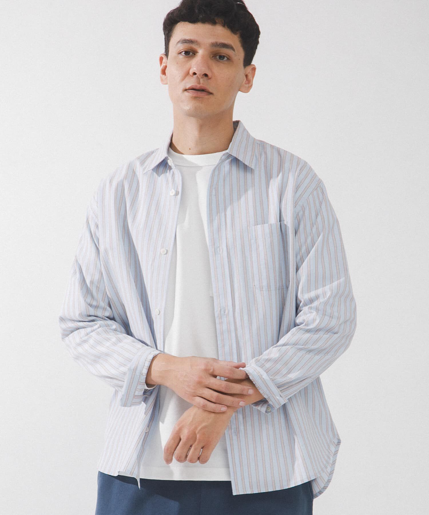 Sonny Label 「ストライプレギュラーカラーシャツ」|シャツ・ブラウス|