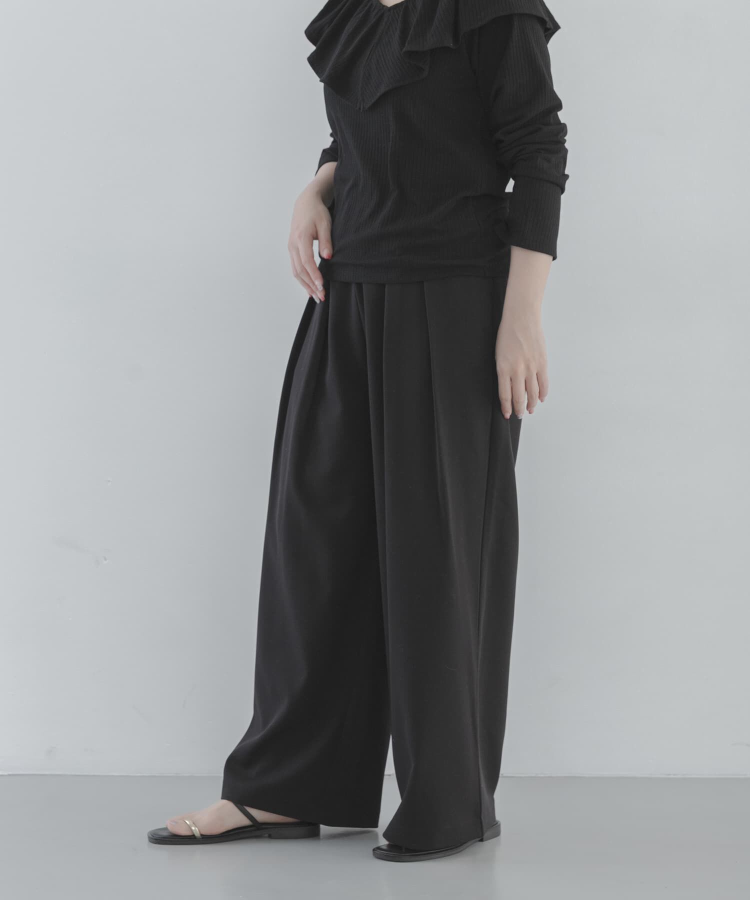 Sonny Label 「ダブルタックワイドイージーパンツ」|その他|