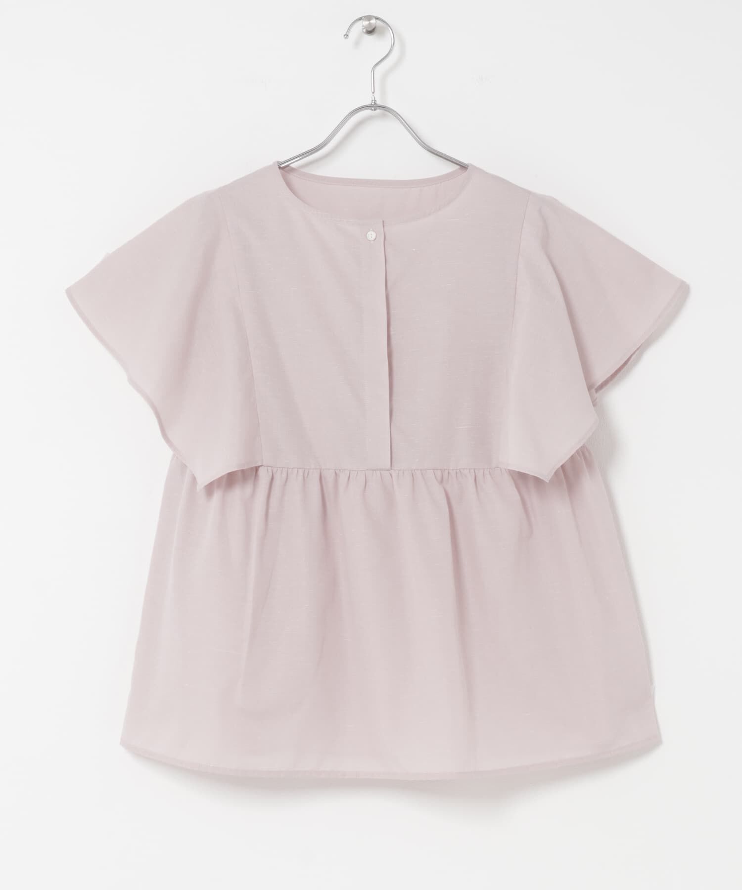 URBAN RESEARCH ROSSO「『WEB限定』『UR TECH Smart Linen Touch』フレアスリーブブラウス」|シャツ・ブラウス|