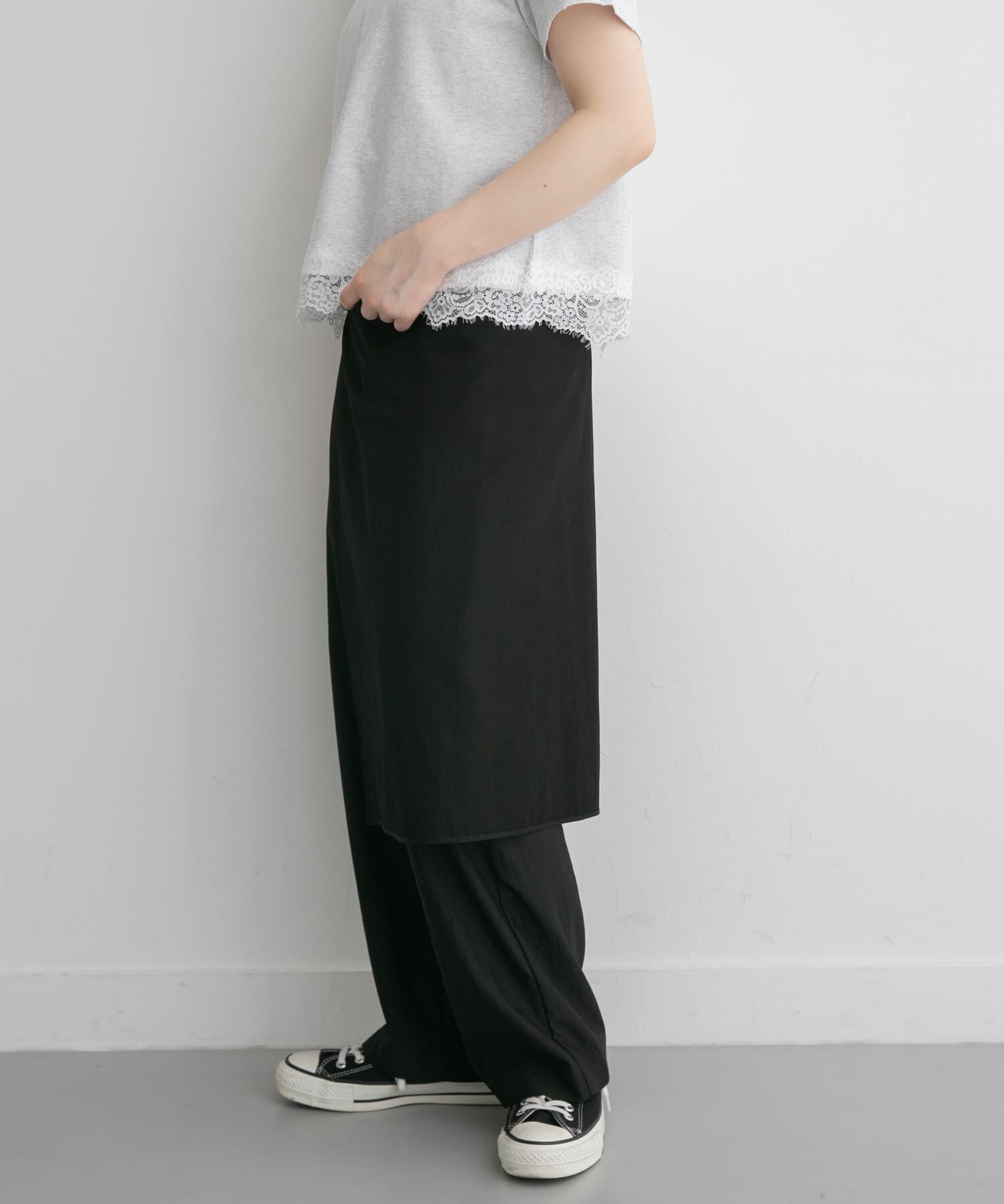 URBAN RESEARCH DOORS「FORK&SPOON　レイヤードエプロンパンツ」|その他|