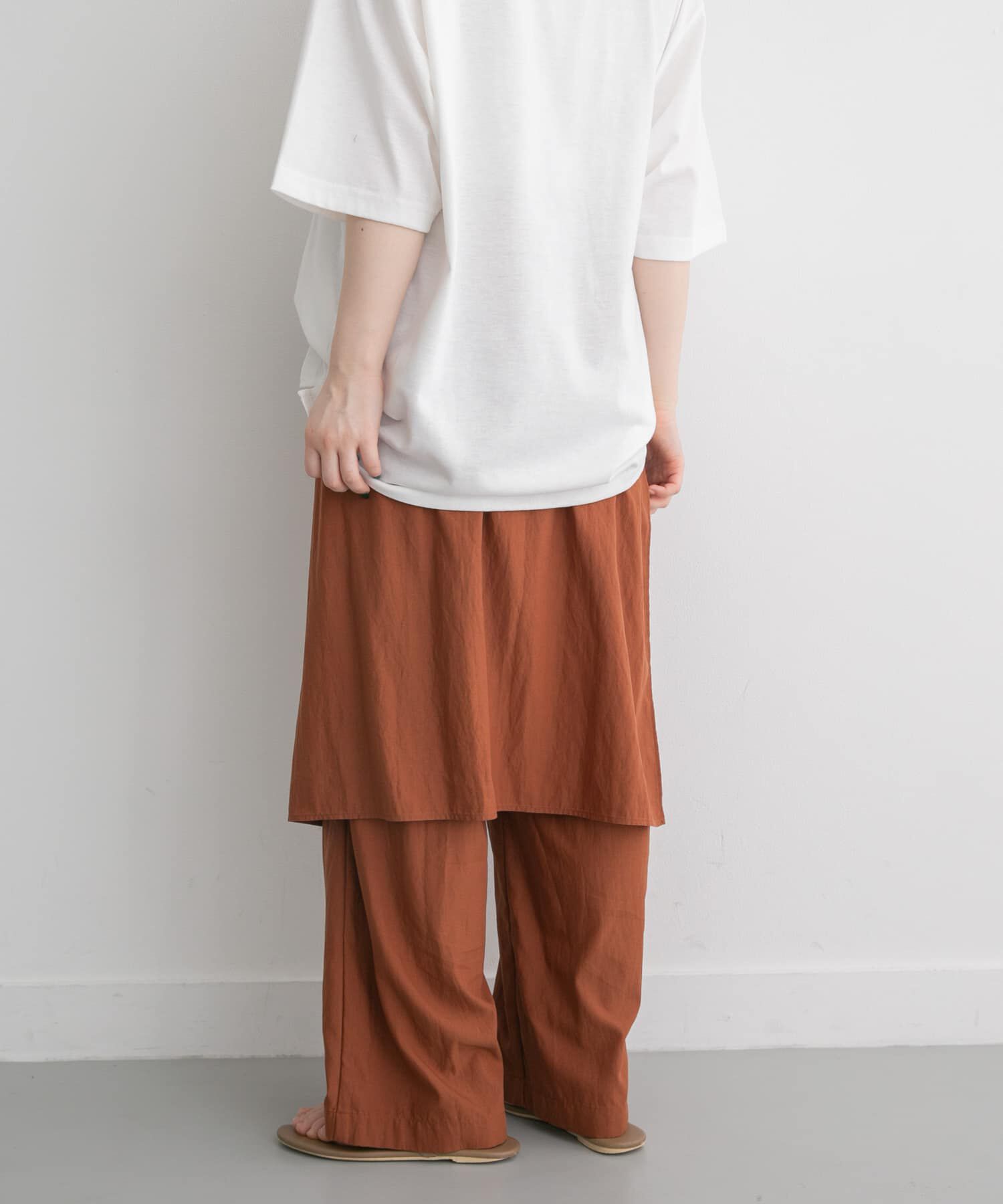 URBAN RESEARCH DOORS「FORK&SPOON　レイヤードエプロンパンツ」|その他|