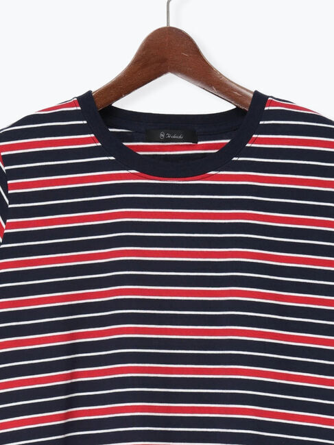 Te chichi「マルチボーダーTシャツ」|Tシャツ・カットソー|
