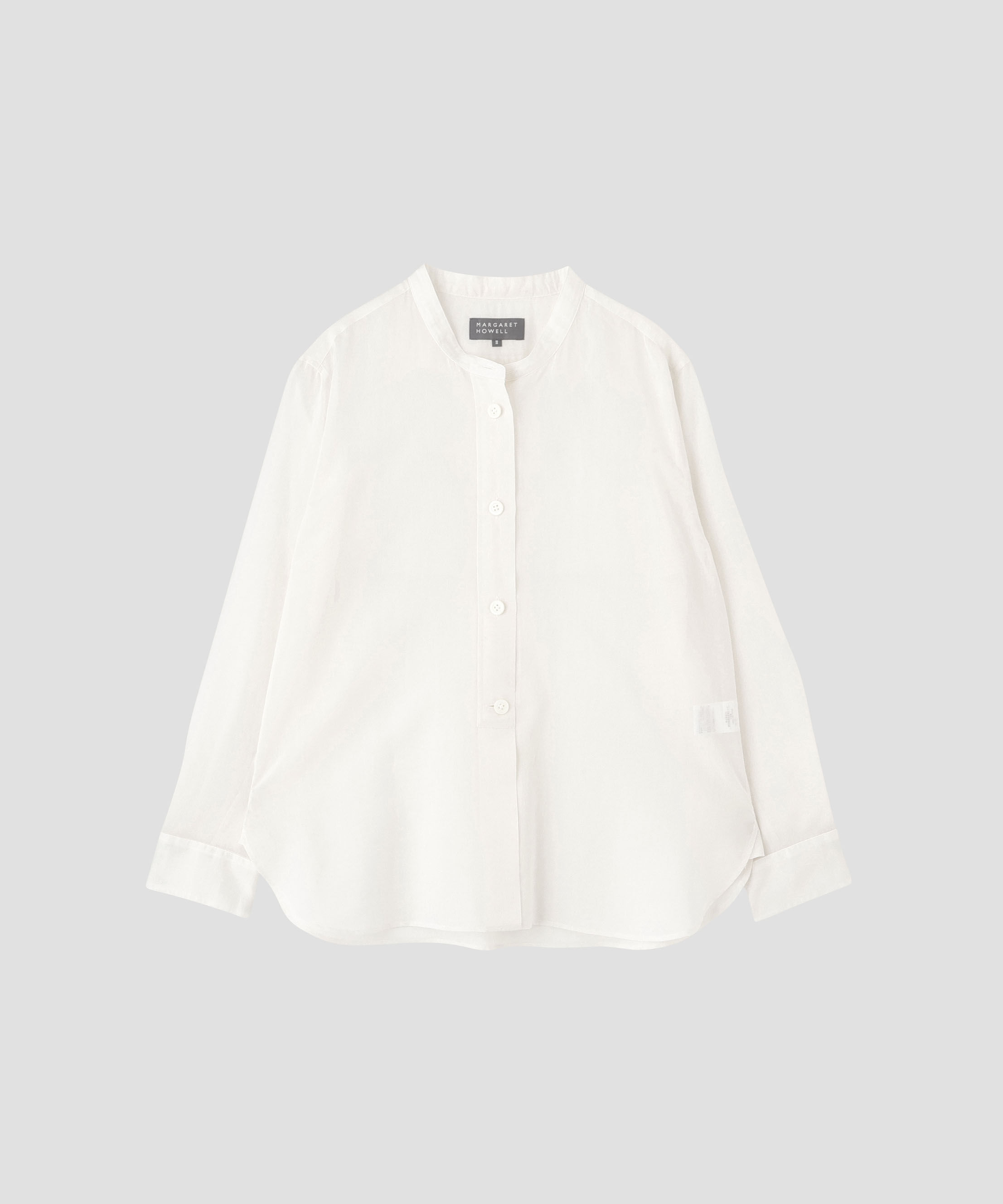  「COTTON SILK STRIPE SHIRT」|シャツ・ブラウス|