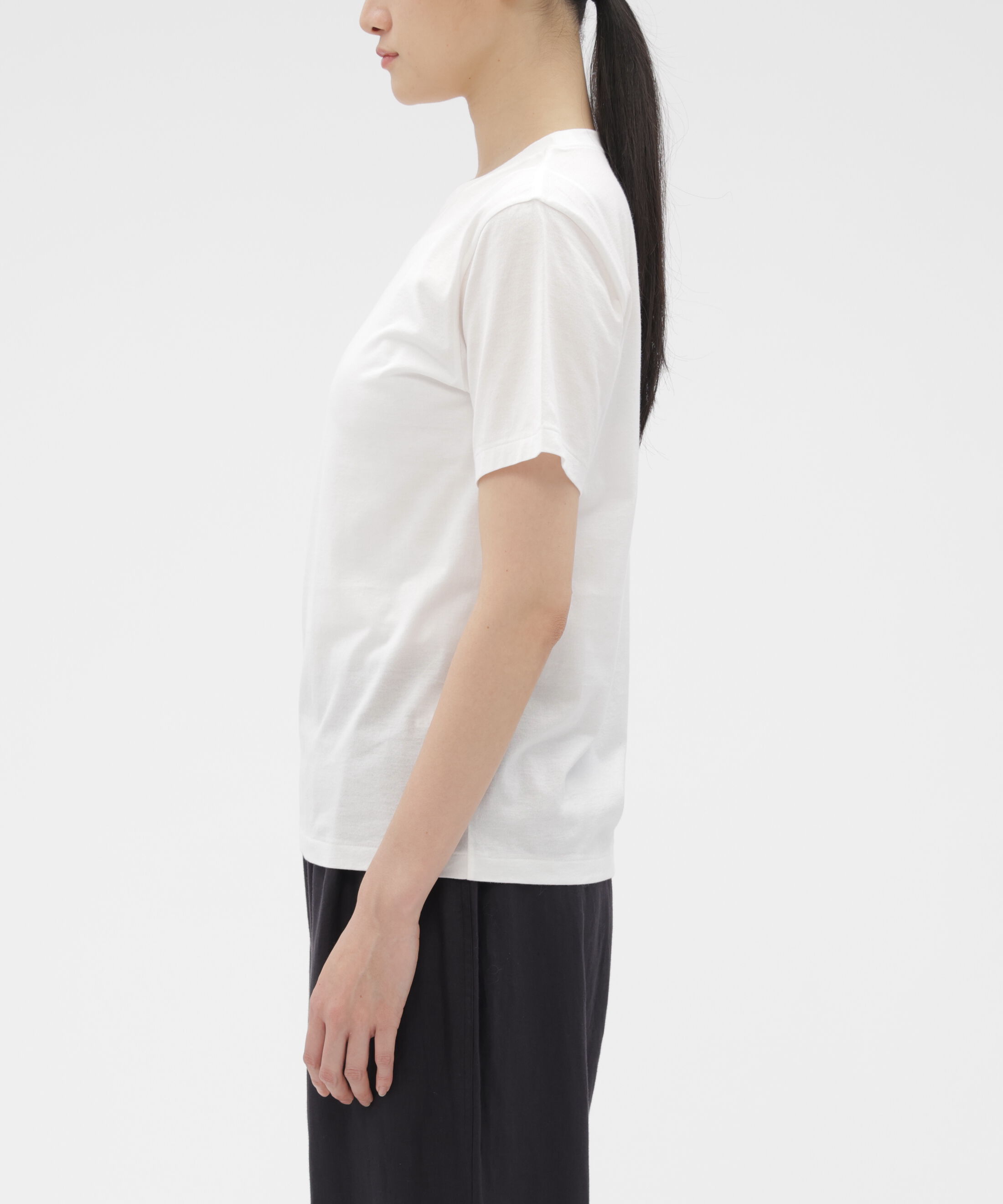 MARGARET HOWELL HOUSEHOLDGOODS「SUPERFINE COTTON JERSEY TOP」|Tシャツ・カットソー|