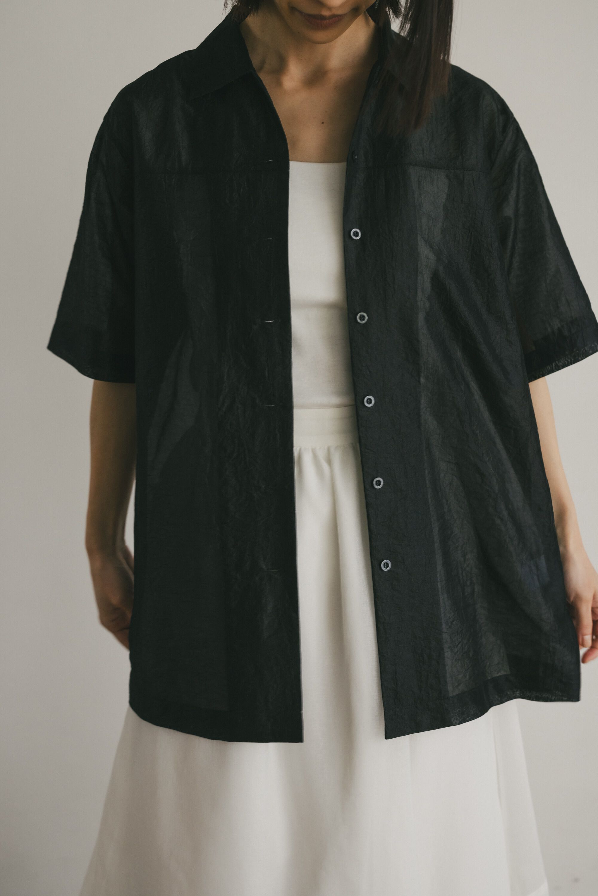 STYLEMIXER「グロッシールーズシャツ」|シャツ・ブラウス|
