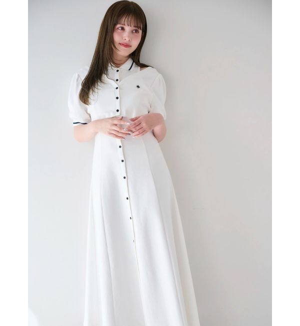 dazzlin「【POLO BCSコラボ/再生産】レイヤードポロワンピース」|ワンピース|