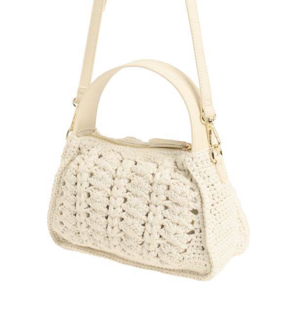 MERCURYDUO「ニットラウンドバッグ」|ショルダー・メッセンジャー|