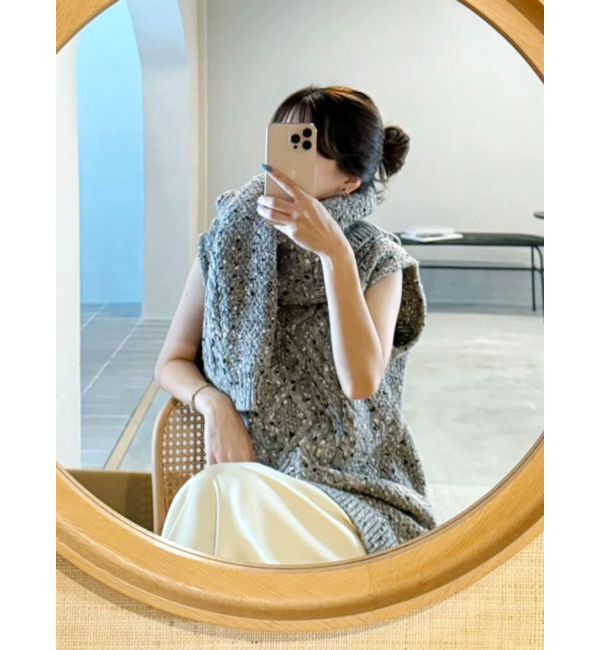 MERCURYDUO「【OUNNOUN】3WAYケーブルチュニック」|チュニック|
