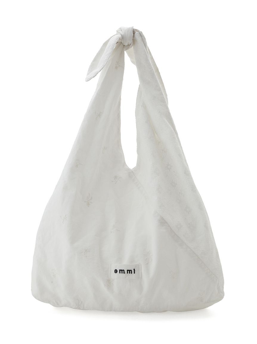 emmi atelier「レースパッチワークバッグ」|ハンドバッグ|