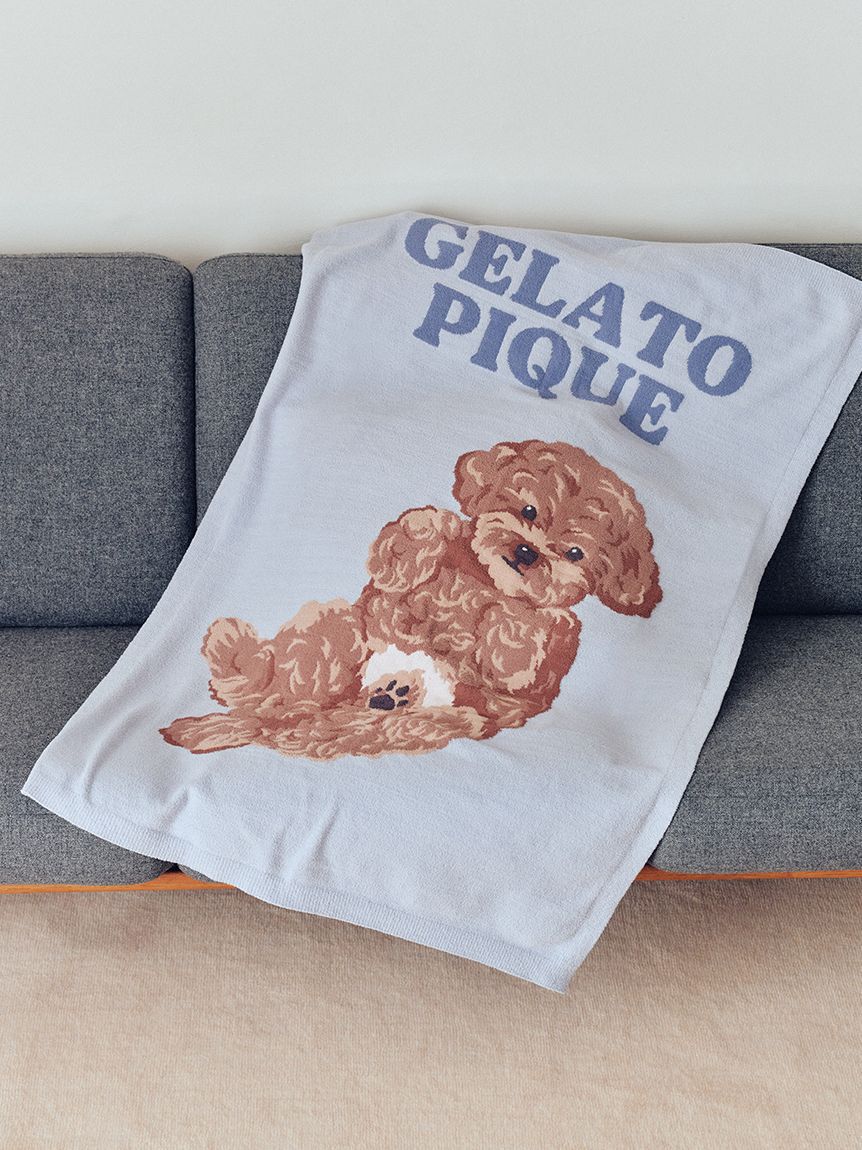 gelato pique「ドッグジャガードブランケット」|ブランケット|