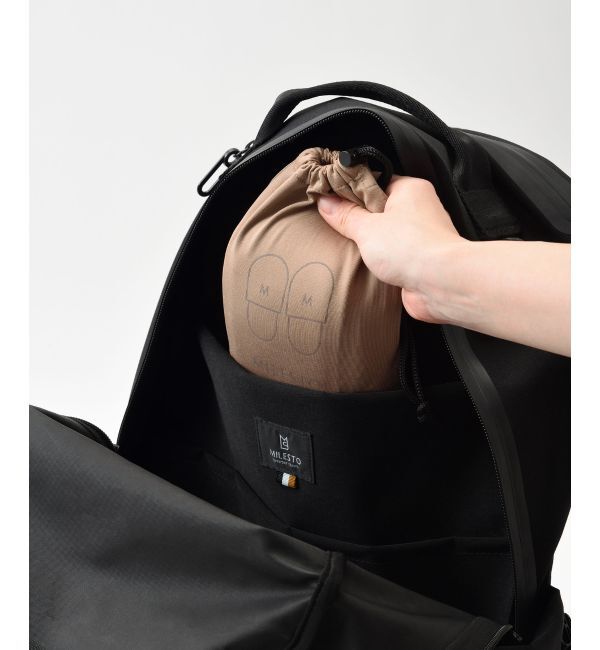 MILESTO「MILESTO UTILITY 洗える携帯スリッパ M」|トラベルグッズ|