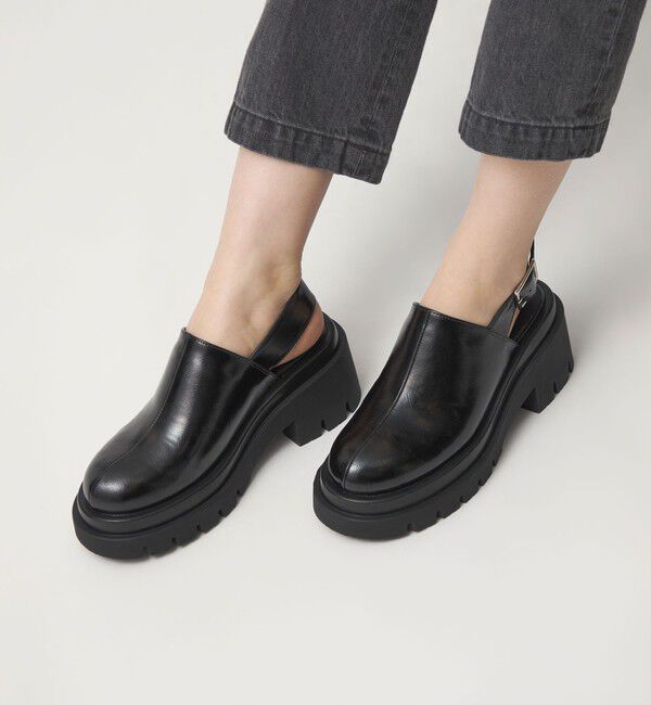 SY UNITED ARROWS「＜SY＞タンクソールプレーン ミュール サンダル75&uarr;」|サンダル|