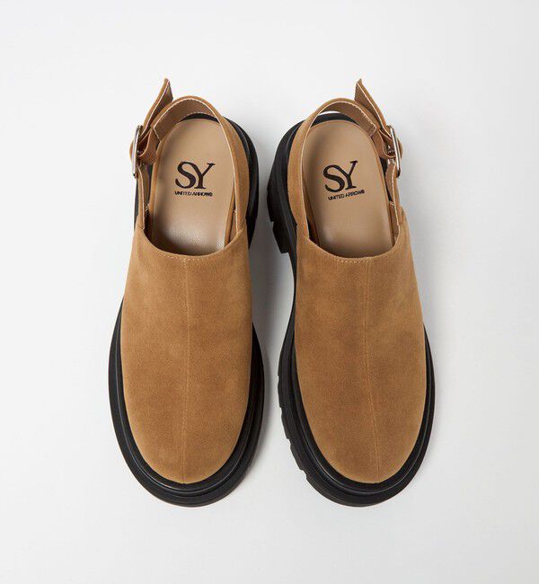 SY UNITED ARROWS「＜SY＞タンクソールプレーン ミュール サンダル75&uarr;」|サンダル|