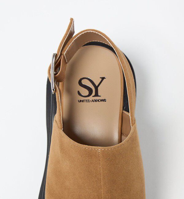 SY UNITED ARROWS「＜SY＞タンクソールプレーン ミュール サンダル75&uarr;」|サンダル|